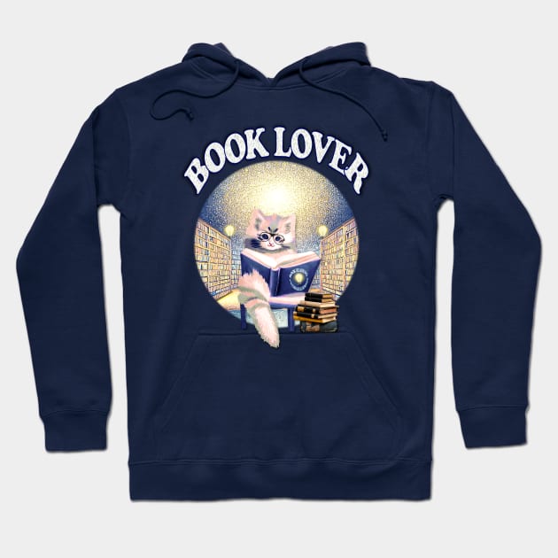 Book Lover Hoodie by KC Morcom aka KCM Gems n Bling aka KCM Inspirations